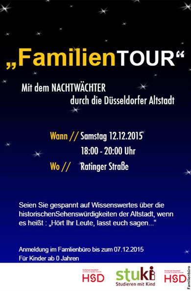 invitation to FamilienZeit Nachtwächtertour